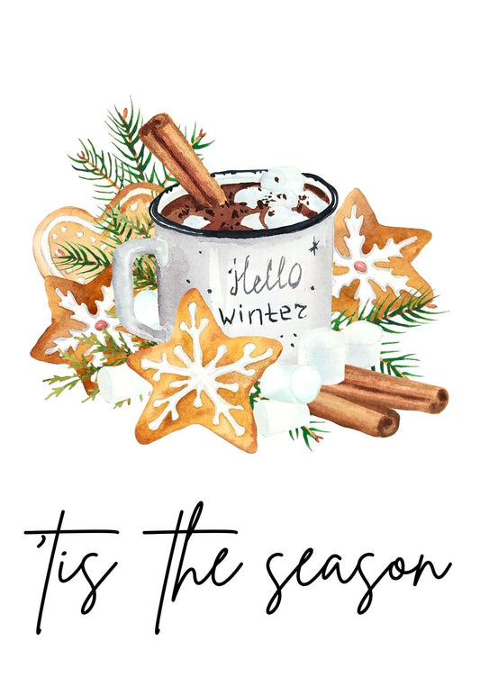 Greeting Card - Hello Winter