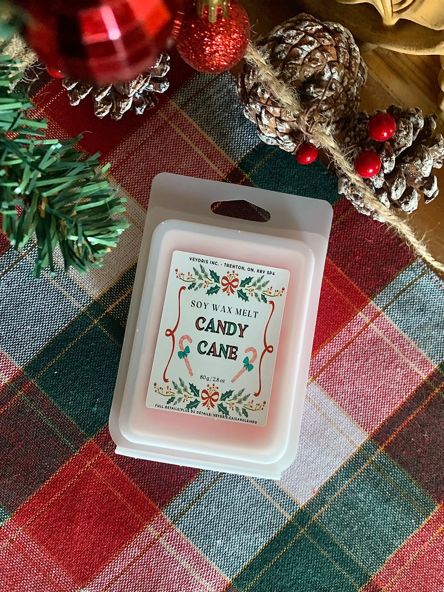 Holiday Wax Melt - Candy Cane