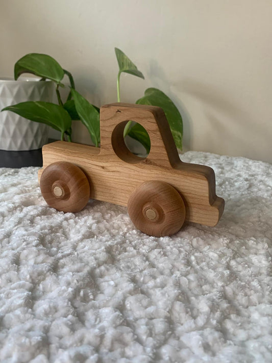 Toy Truck - Cherry Wood